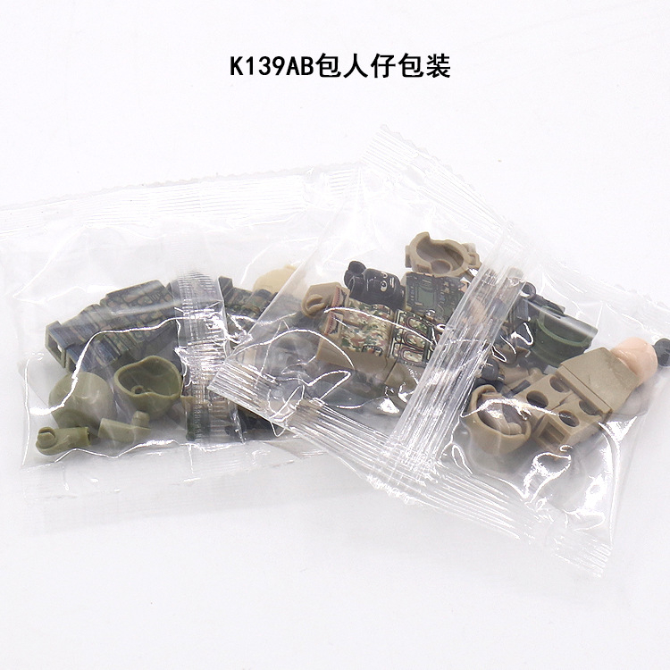 Đồ Chơi Lắp Ráp - Bộ 6 đặc nhiệm Spetnaz Nga và Lính đánh thuê