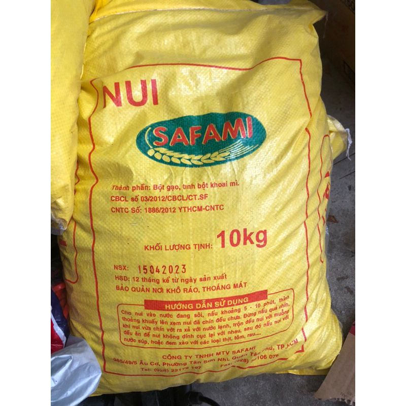 Nui 500g dòn dai cộng dài