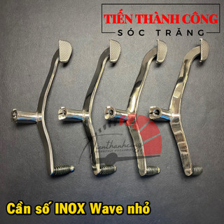 Cần số inox gắn cho các dòng xe wave nhỏ, dream/cần số wave nhỏ, dream inox