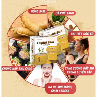 Cà Phê SÂM Collagen giảm cân hiệu quả