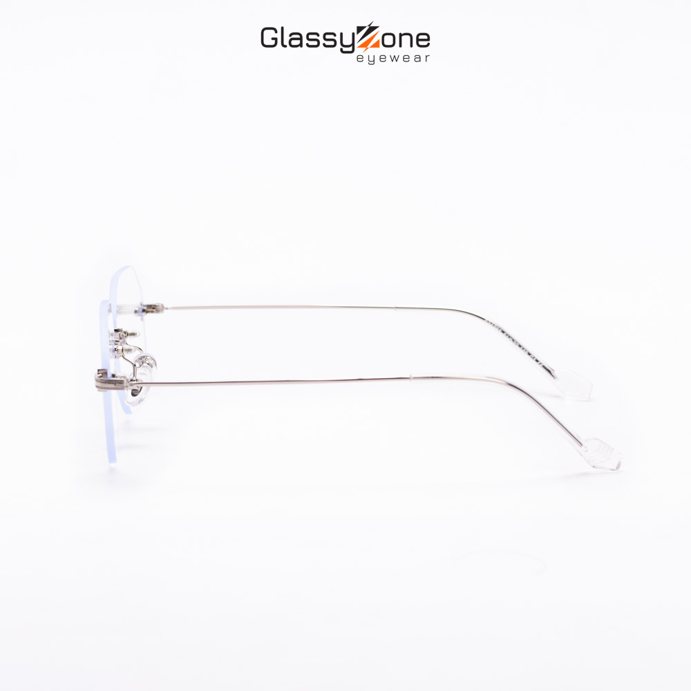 Gọng kính cận, Mắt kính giả cận kim loại Form Unisex Nam Nữ Magnus - GlassyZone