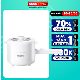 Nồi lẩu điện đa năng mini NONOSTYLE (2L) - BH 12 THÁNG