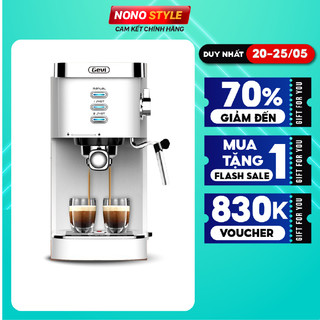 Máy Pha Cafe Đa Năng 2 Trong 1 Gevi 20 Bar Bảo Hành 12 Tháng