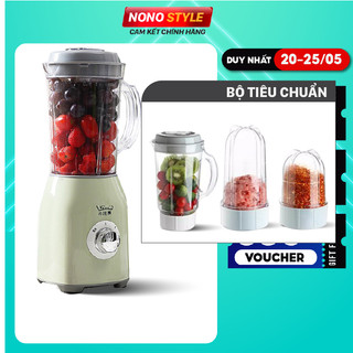 Máy xay sinh tố đa năng Lotor HC302D - Bộ 3 Cối xay hoa quả, xay khô, xay các loại hạt tiện lợi - BẢO HÀNH 12 THÁNG