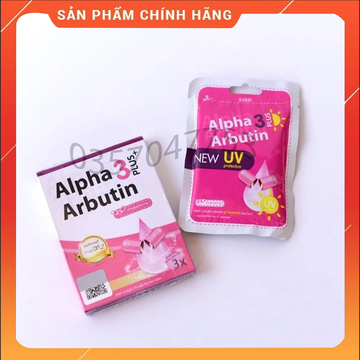 01 Vĩ Kích Dưỡng Trắng Da Arbutin Thái Lan