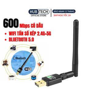 Nâng cấp WiFi 5G dễ dàng với USB WIFI 660Mbps cho máy bàn PC và laptop, card mạng usb 5GHz