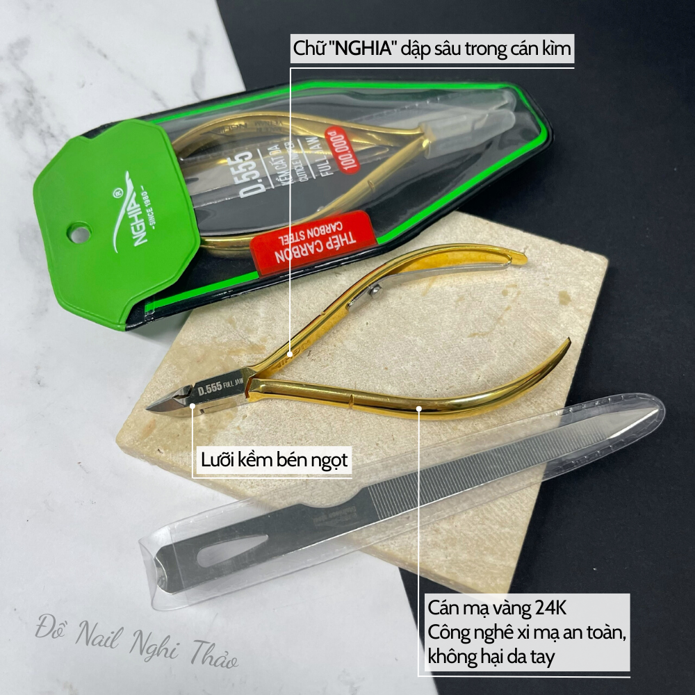 Kềm nghĩa d555 nhặt da JELIVA
