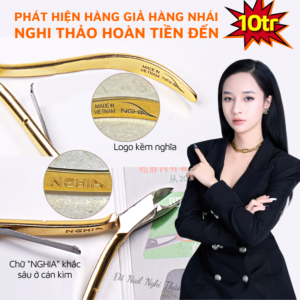 Kềm nghĩa d555 nhặt da NGHI THẢO