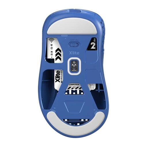 Chuột không dây siêu nhẹ Pulsar Xlite Wireless V2 Competition Blue - Hàng chính hãng
