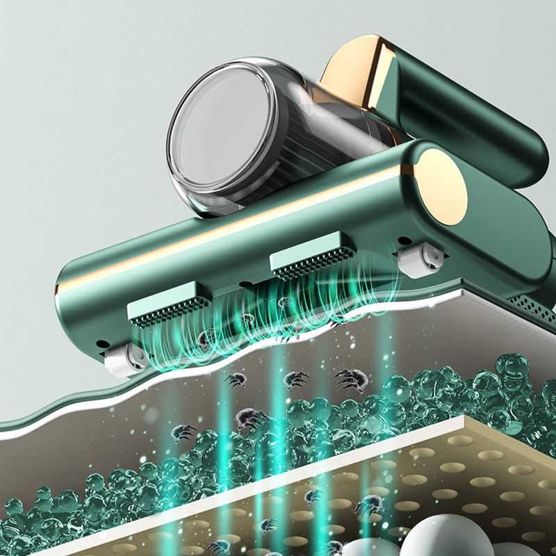 Máy hút bụi ga giường không dây lực hút siêu mạnh có tia UV khử khuẩn, máy hút bụi cầm tay chính hãng