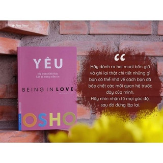 Sách - Yêu - Yêu trong tỉnh thức gắn bó trong niềm tin - OSHO