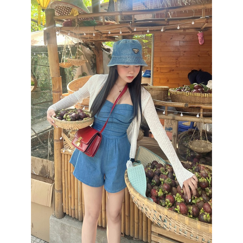 Set Jump Jeans Short + Khoác Chou Chou | BigBuy360 - bigbuy360.vn