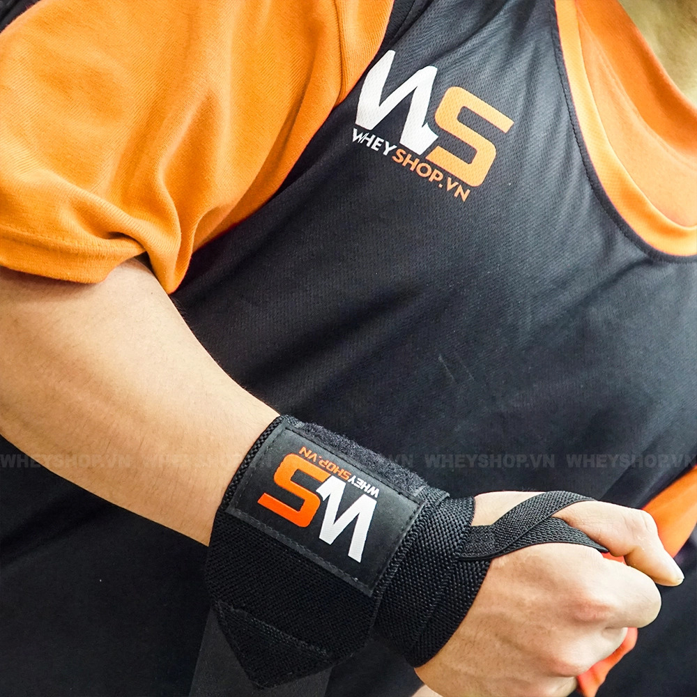 Combo 4 món phụ kiện tập gym chính hãng WHEYSHOP VN