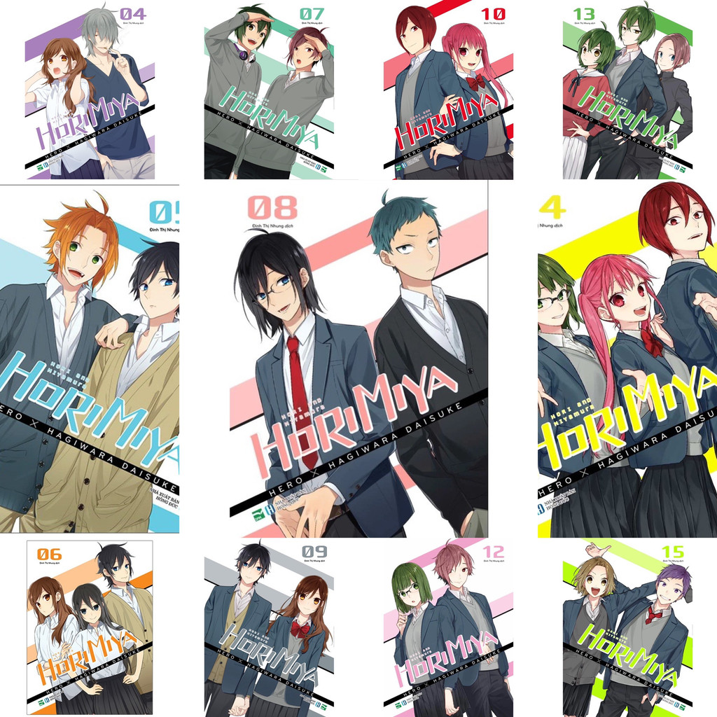 Sổ tay - Horimiya - 1.2.3...[Hàng có sẵn]