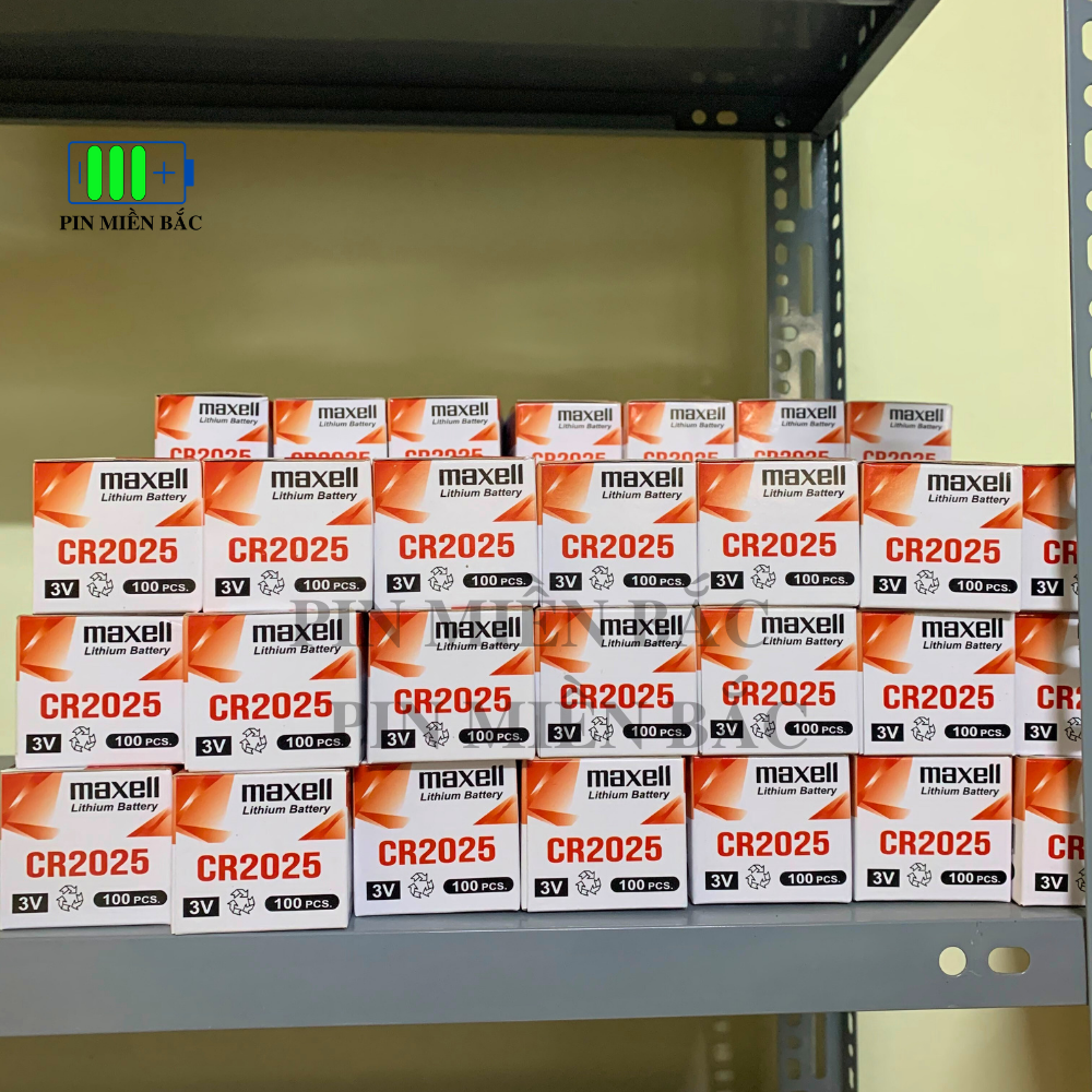 Pin Maxell CR2016/ CR2025 / CR2032 Lithium 3V Cao Cấp Made In Japan - Hàng chính hãng