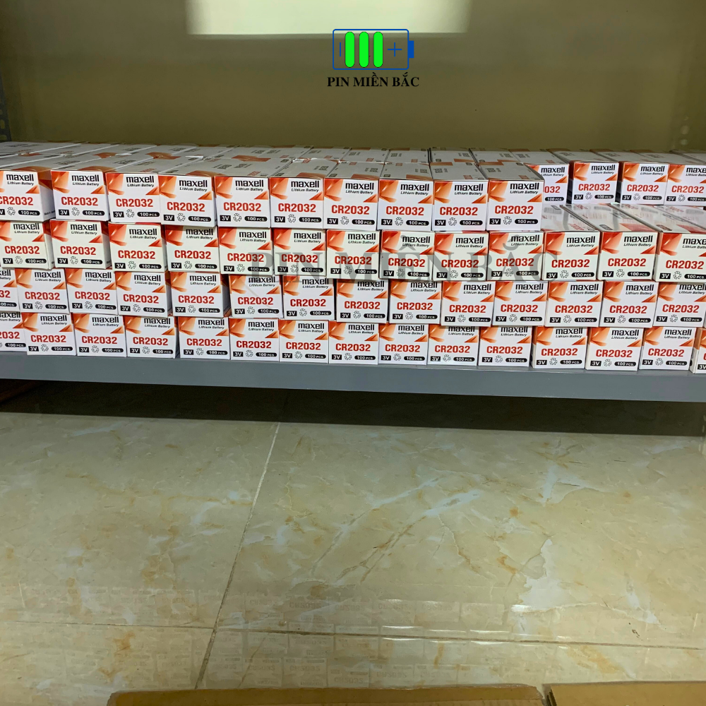 Pin Maxell CR2016/ CR2025 / CR2032 Lithium 3V Cao Cấp Made In Japan - Hàng chính hãng