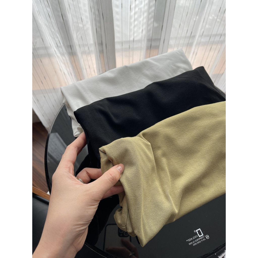 ÁO PHÔNG NỮ 2023 -  ÁO CỔ TIM TAY HẾN caovanshop