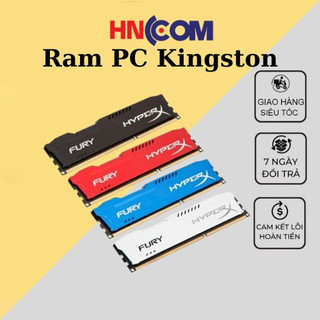 RAM Kingston HyperX Fury White 8GB (1x8GB) DDR3 Bus 1600Mhz Hàng NHẬP KHẨU Bảo Hành 36 Tháng