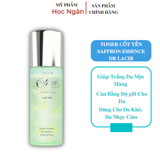 Toner cốt yến Saffron Dr.lacir 100ml giúp sáng da, cân bằng độ ẩm, sạch sâu da khô da nhạy cảm Myphamhocngan1
