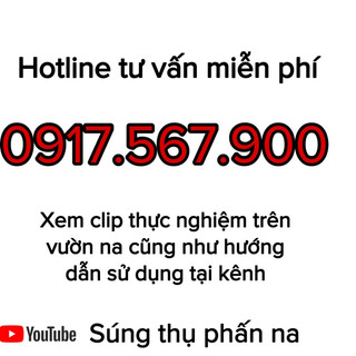 Súng thụ phấn mãng cầu, na (mua 2 free ship)