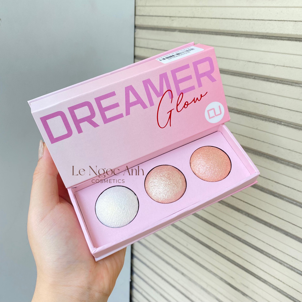 Bảng bắt sáng 3 ô DREAMER GLOW Highlight