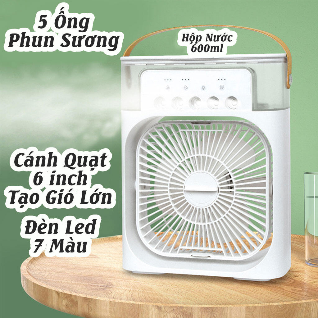 Quạt Hơi Nước vuông Air Cooler Fan Mẫu mới 2023