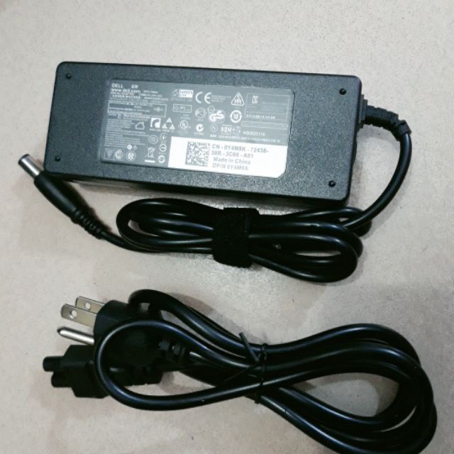 Sạc Laptop Dell 19.5V 4.62A  Chân Kim To cho E6400 E6410 E6420 E6430 E6440 E6510 E6520 E6530 E6540 E7240 E7250 Zin