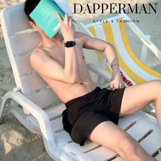 Quần đùi nam vải dù, quần short nam cao cấp mặc ngủ ở nhà tập gym vận động thể thao DAPPERMAN