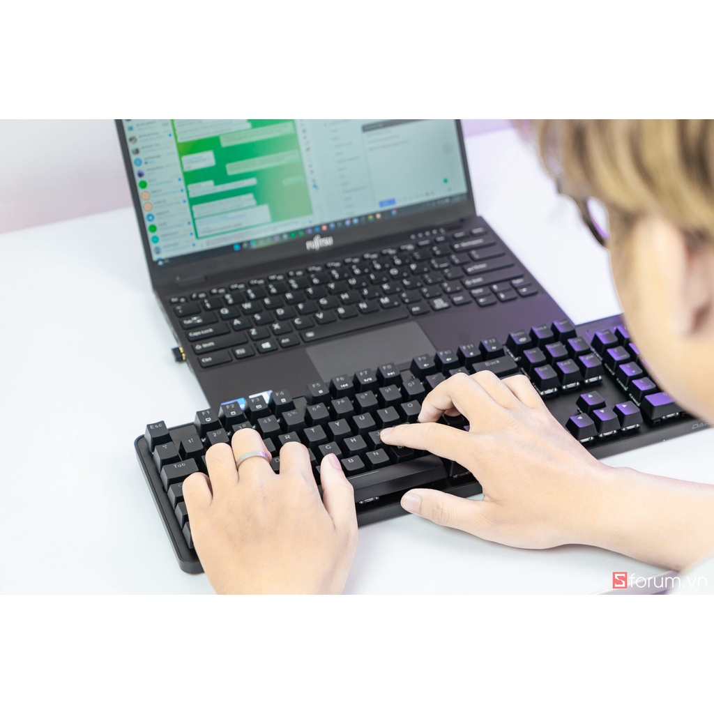 Bàn phím cơ không dây Dareu EK810G Đen Wireless 2.4Ghz Bexal DU25