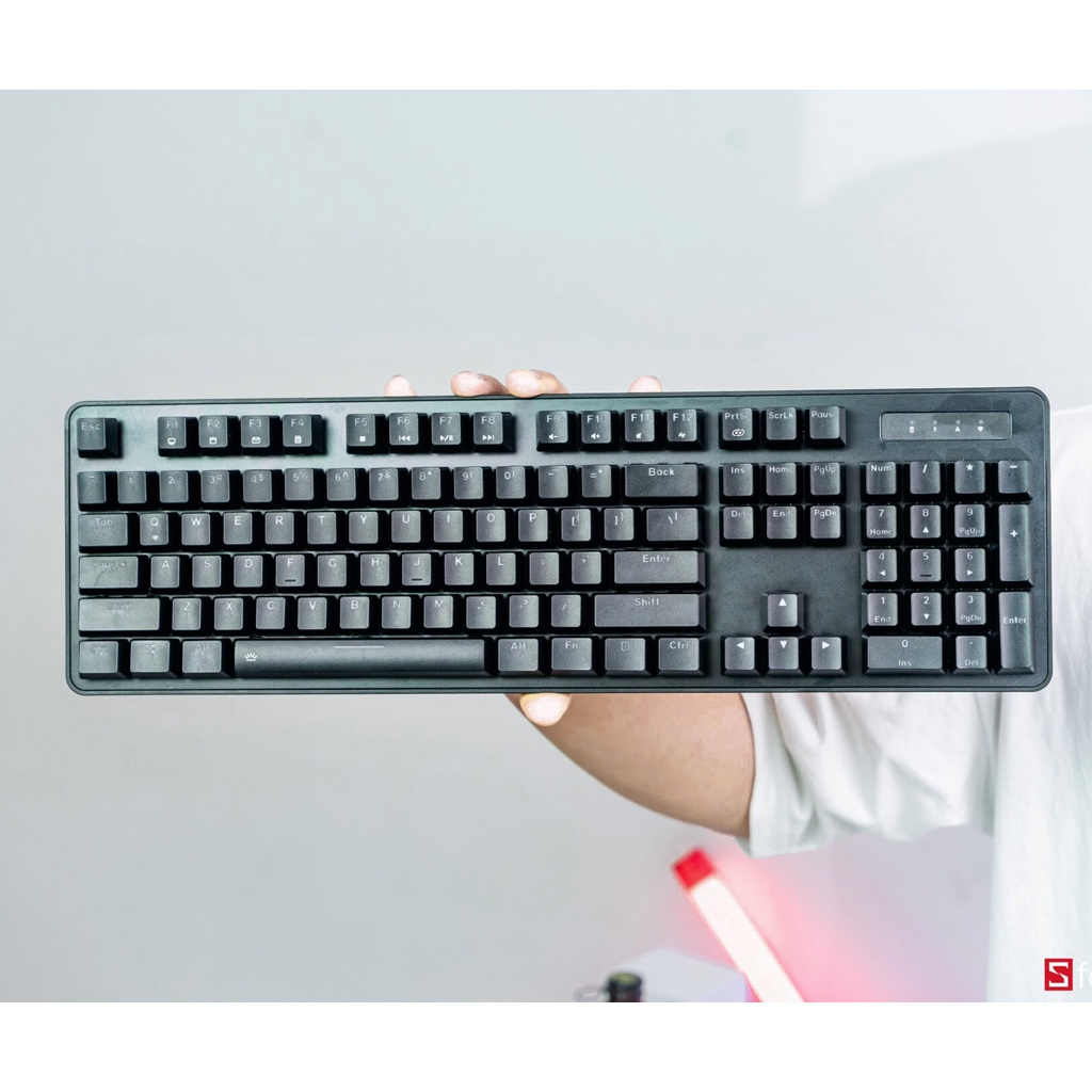 Bàn phím cơ không dây Dareu EK810G Đen Wireless 2.4Ghz Bexal DU25