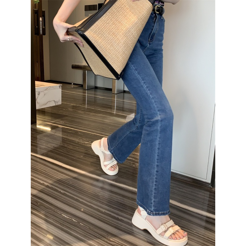 Xăng Đan Quai Dây Mảnh Da Mềm Đế 6cm