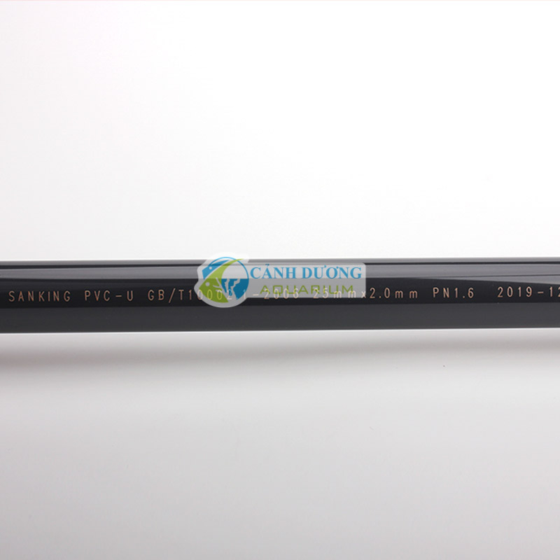 Ống SANKING màu đen UPVC Phi 20-25-32 cho hồ cá