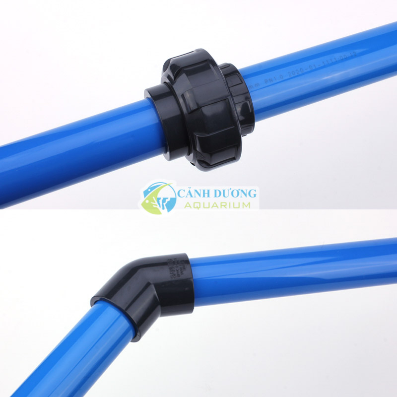 Ống SANKING màu xanh UPVC Phi 20-25-32-40 cho hồ cá