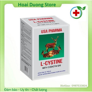 L-cystine. viên uống đẹp da, đẹp tóc chống lão hoá