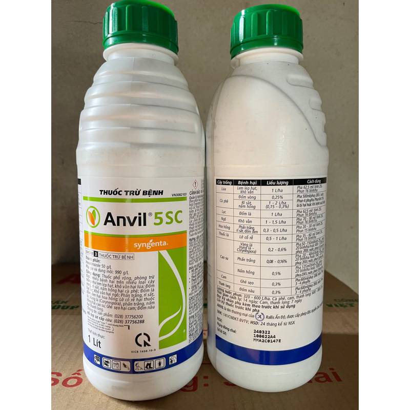 Anvil 5SC – Thuốc Trị Bệnh Rỉ Sắt(1 lít)