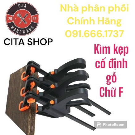 Kìm Kẹp Gỗ Cố Định Hình Chữ F Đa Năng - Cao cấp