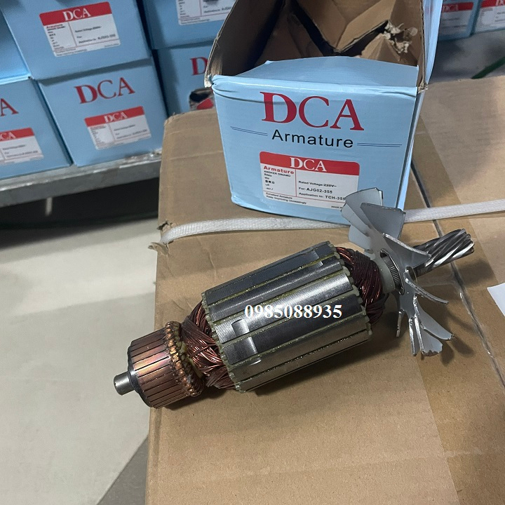 Rotor máy cắt sắt DCA AJG02-355 - rotor máy cắt sắt TCH-355HB
