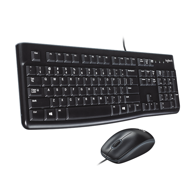 Bộ bàn phím chuột Logitech MK120 Có Dây - Bảo hành chính hãng 36 tháng