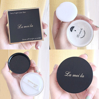 Phấn phủ dạng bột La Mei La siêu mịn kiềm dầu dạng bột màu tự nhiên 6g phấn trang điểm GM-PP-L01
