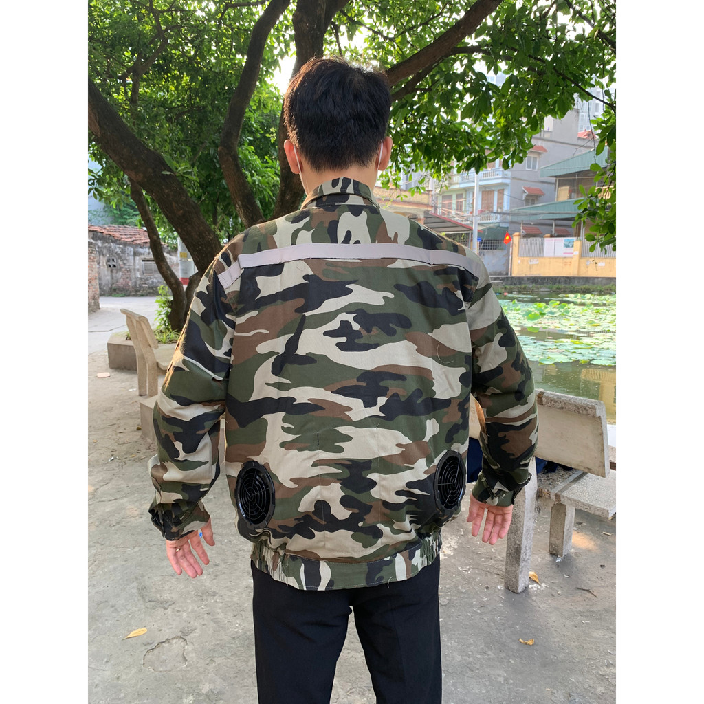 Áo điều hòa Nhật Bản KENKO, Áo quạt gió nam nữ siêu mát, chạy liên tục 12-15 tiếng chống nóng