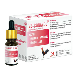 Hỗ trợ bệnh nấm phổi nấm nấm diều vb conazol 10ml