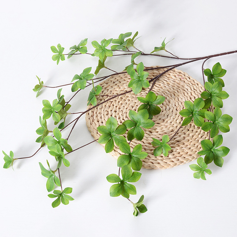 Cây giả cành thạch nam dài 110cm loại đẹp Decor trang trí nhà cửa bàn học, ban công