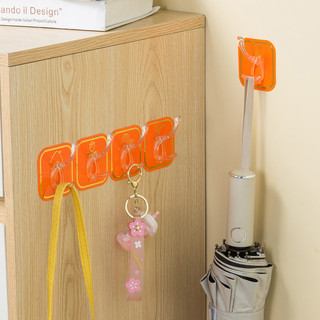 Combo 2 Móc dán tường treo quần áo 4 nhánh