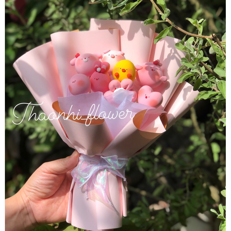 BÓ HOA ĐẤT SÉT HANDMADE DỄ THƯƠNG 💖🎂