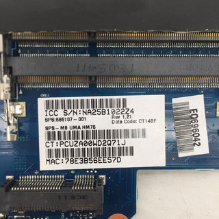 MAIN HP 1000 2000 450 CQ45 HM76