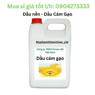 1 LÍT DẦU CÁM GẠO - Nguyên liệu mỹ phẩm