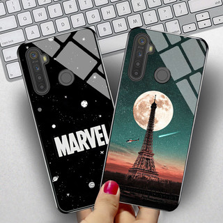 Ốp Lưng REALME 5, REALME 5i, REALME 5 PRO, REALME 5S, REALME 6I Mặt kính cường lực cao cấp, sáng bóng, chất lượng