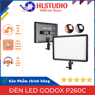 Đèn Led Godox P260C Và P260C Pro HL Studio –  Ánh Sáng Mềm Mịn, Nhiệt Độ Từ 2800K Đến 6500K