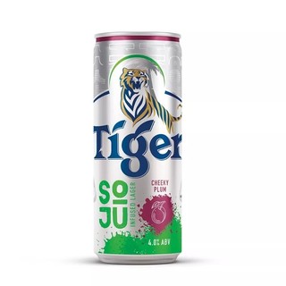 Tiger Soju Cheeky Plum 330ml