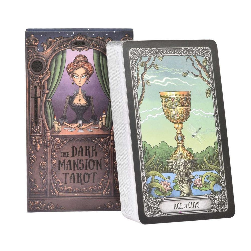 Bộ Bài Dark Tarot - Dark Masion Tarot Cards Cao Cấp kèm sách hướng dẫn